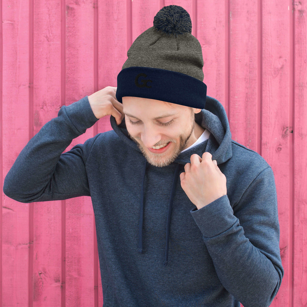 GC LOGO Pom-Pom Beanie