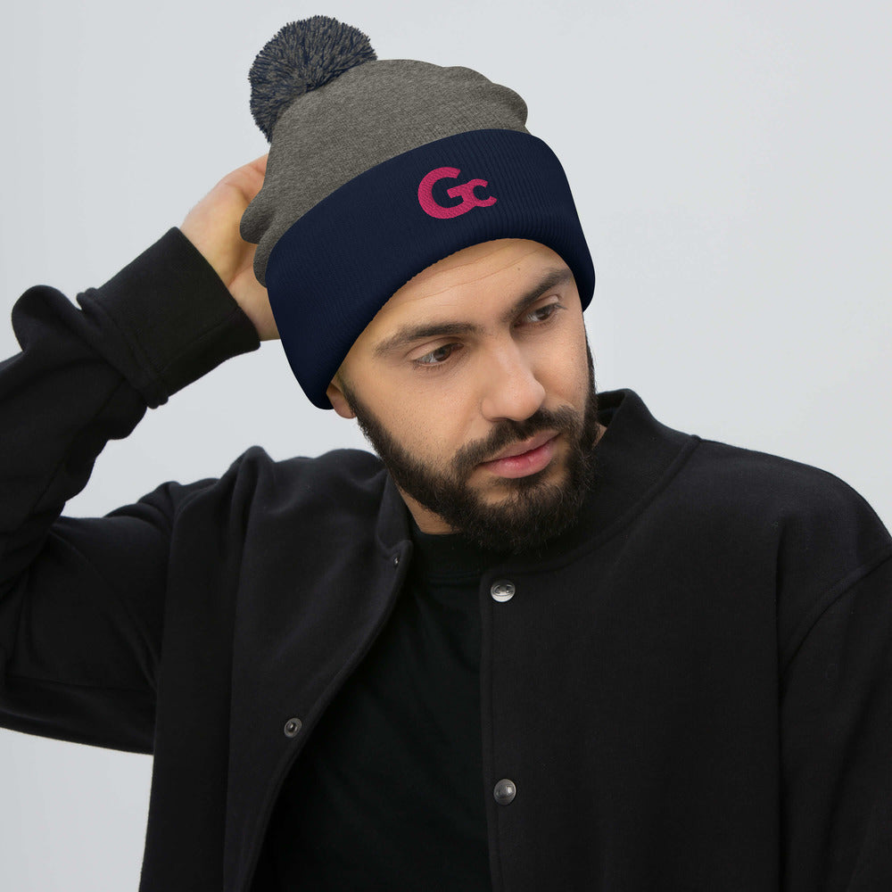 GC LOGO Pom-Pom Beanie