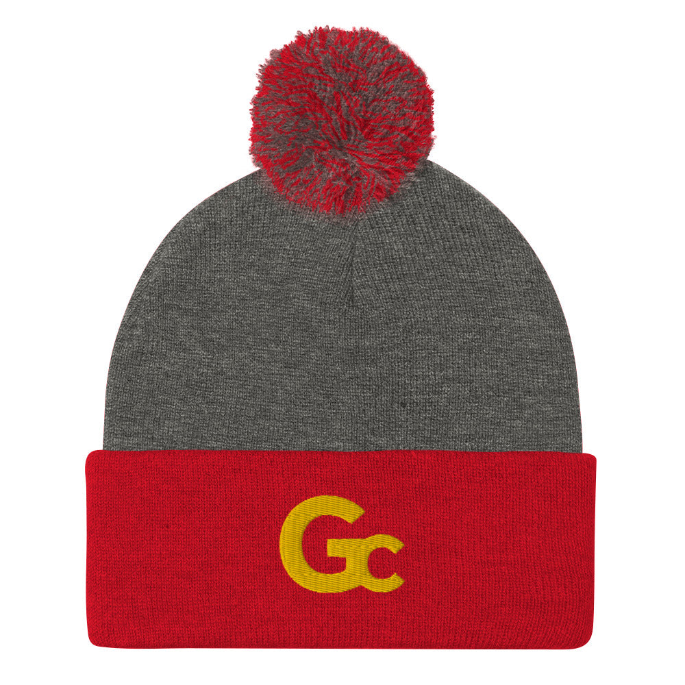 GC LOGO Pom-Pom Beanie