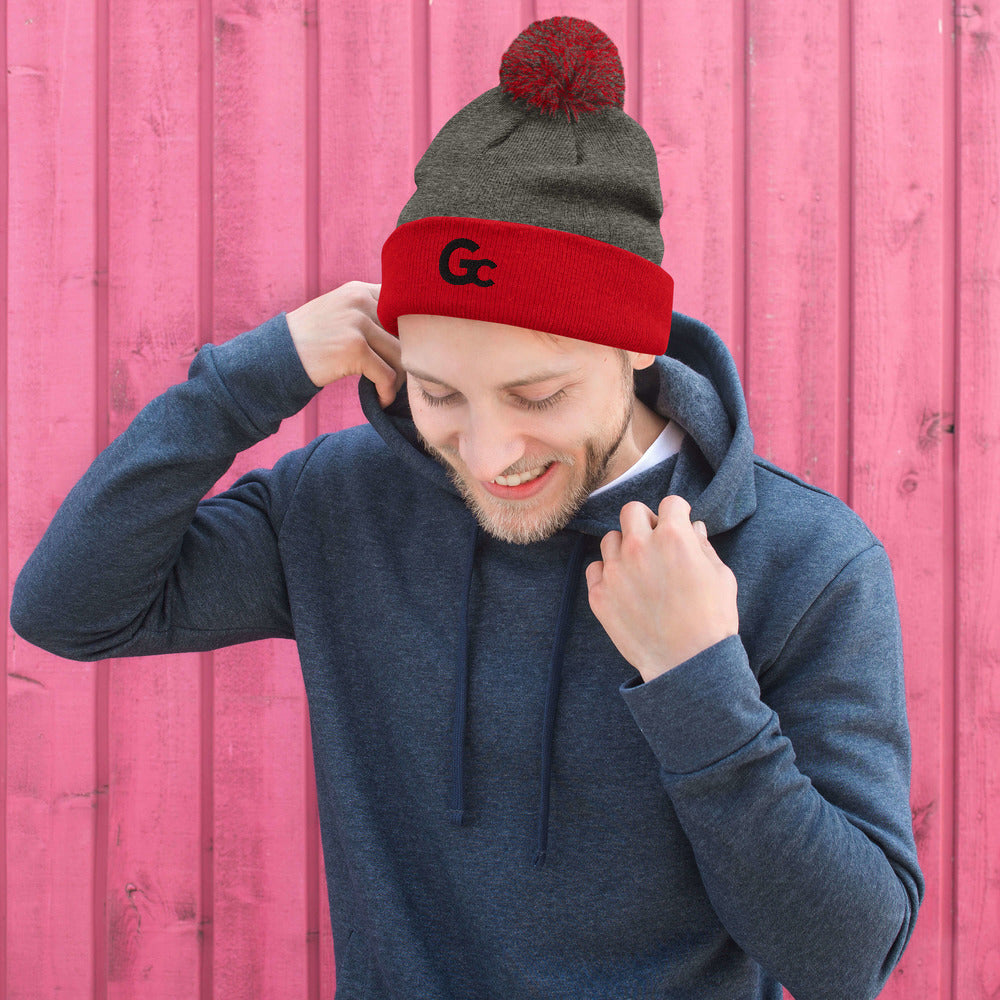 GC LOGO Pom-Pom Beanie