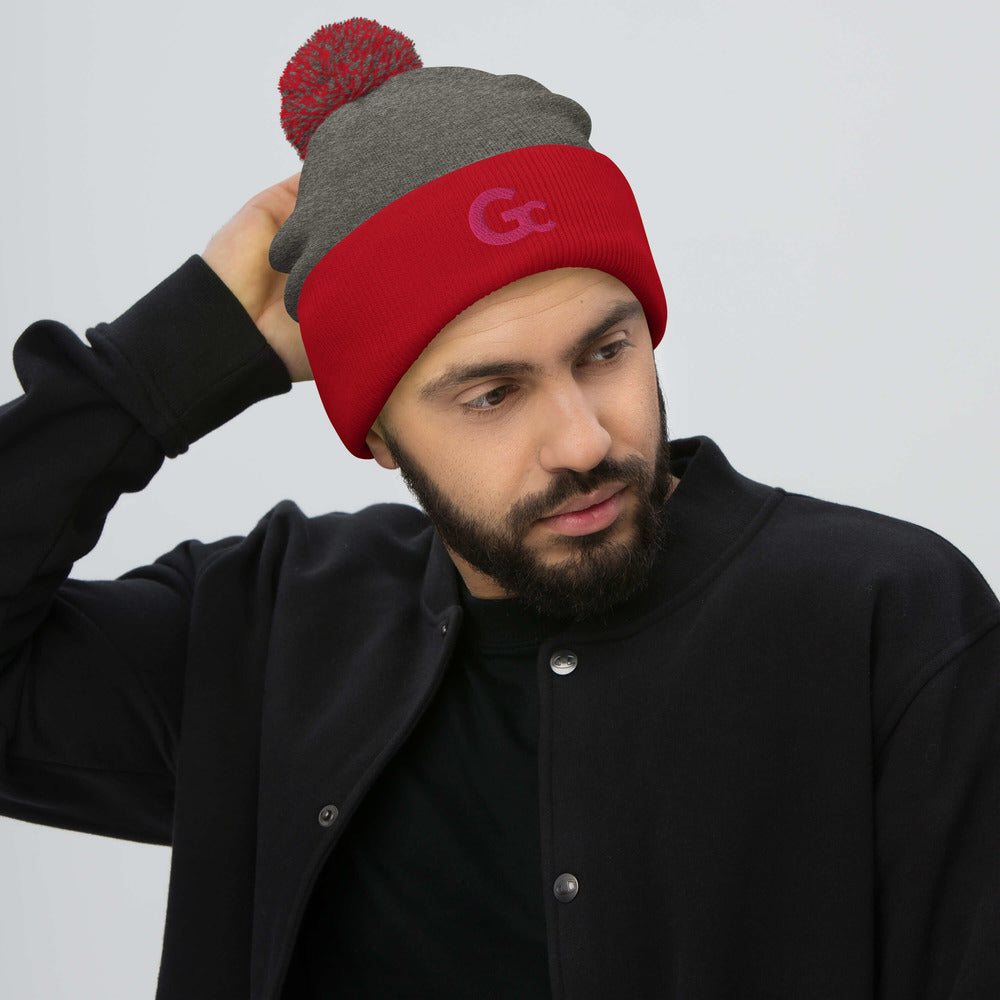 GC LOGO Pom-Pom Beanie