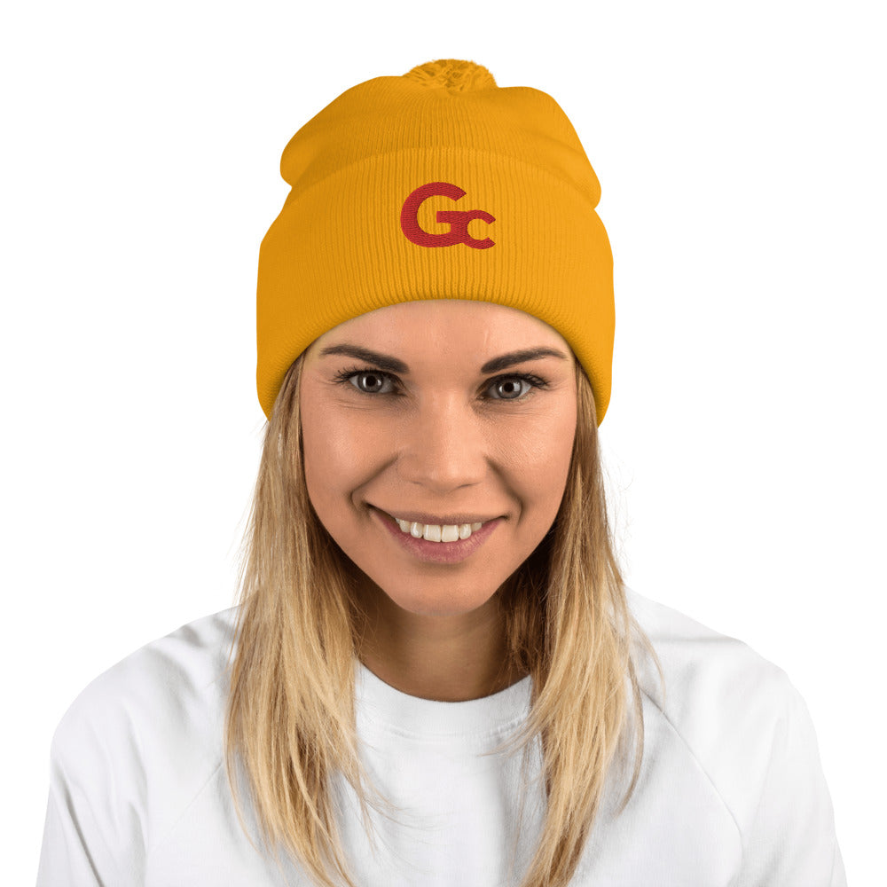 GC LOGO Pom-Pom Beanie