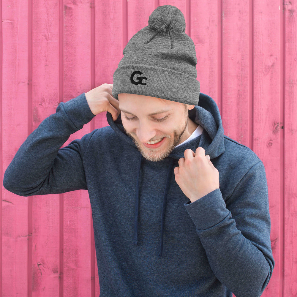 GC LOGO Pom-Pom Beanie