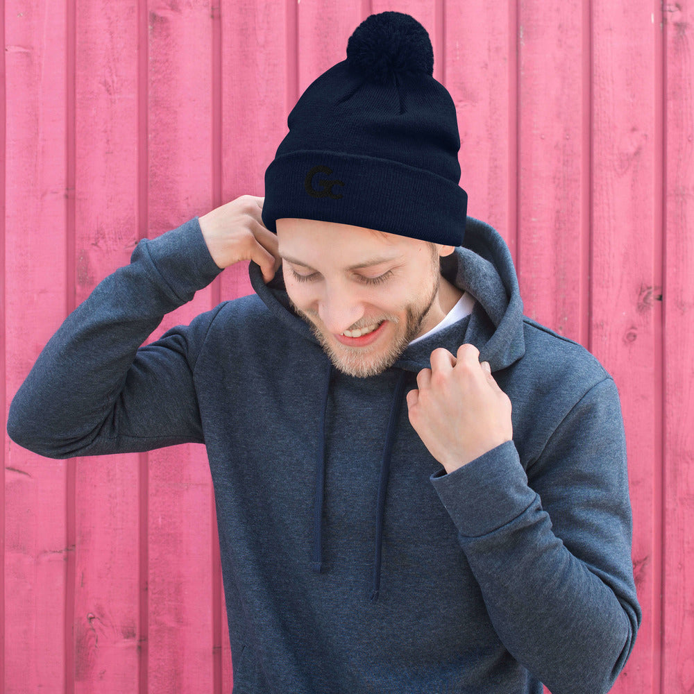 GC LOGO Pom-Pom Beanie