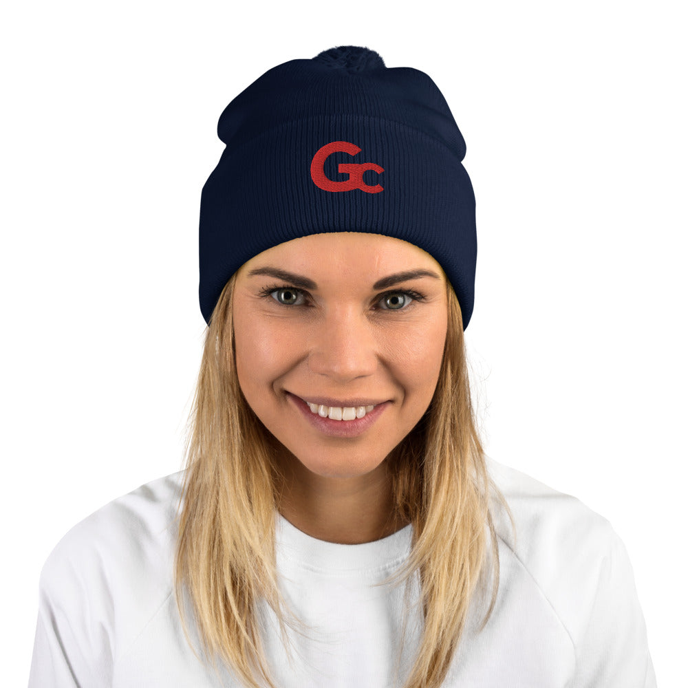 GC LOGO Pom-Pom Beanie