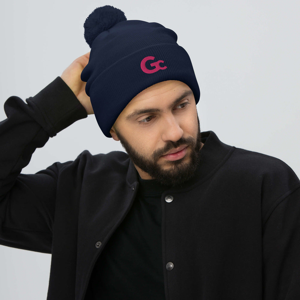 GC LOGO Pom-Pom Beanie