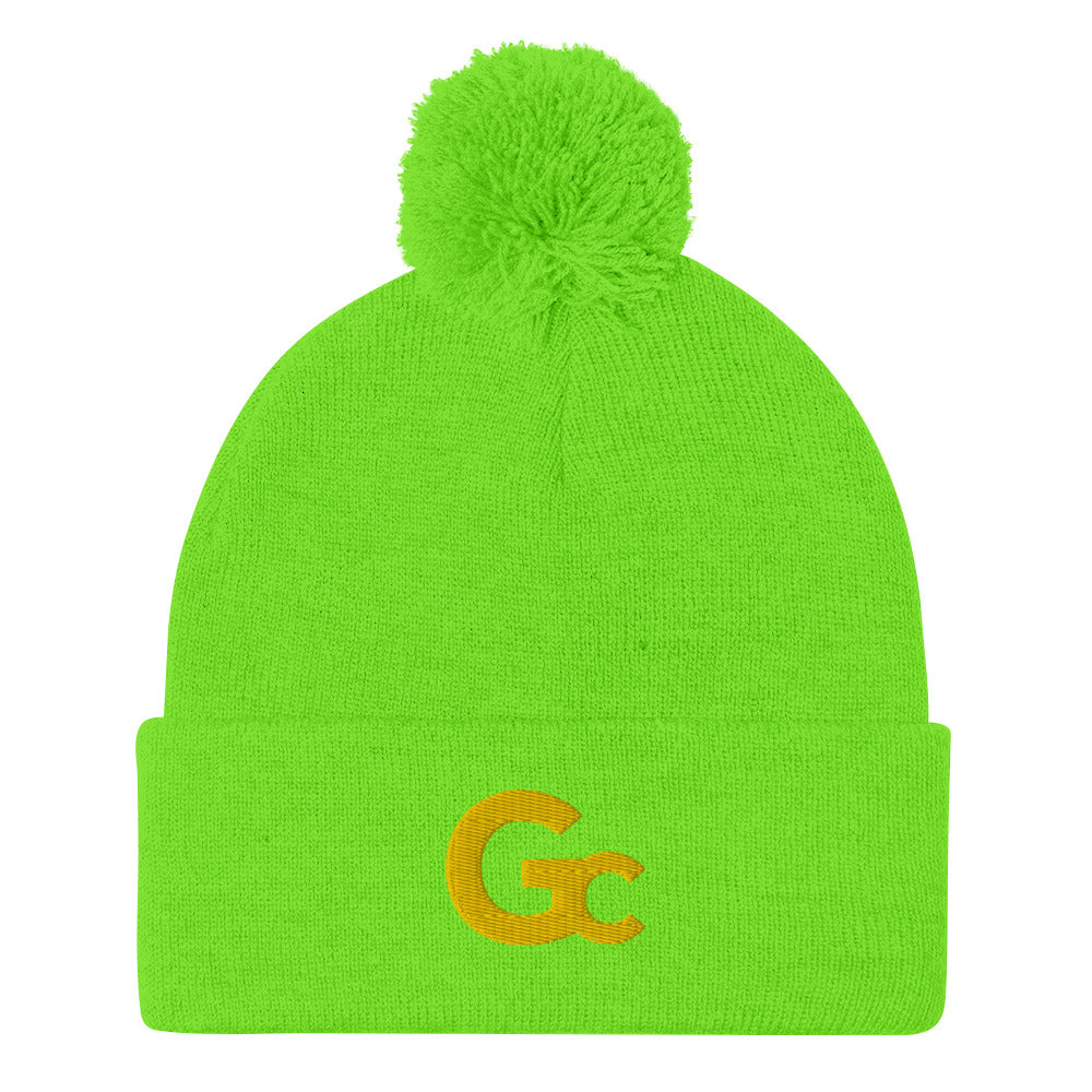 GC LOGO Pom-Pom Beanie