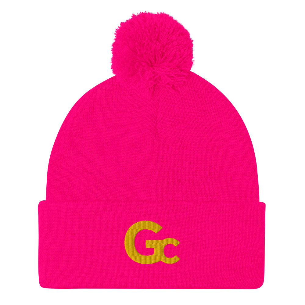 GC LOGO Pom-Pom Beanie