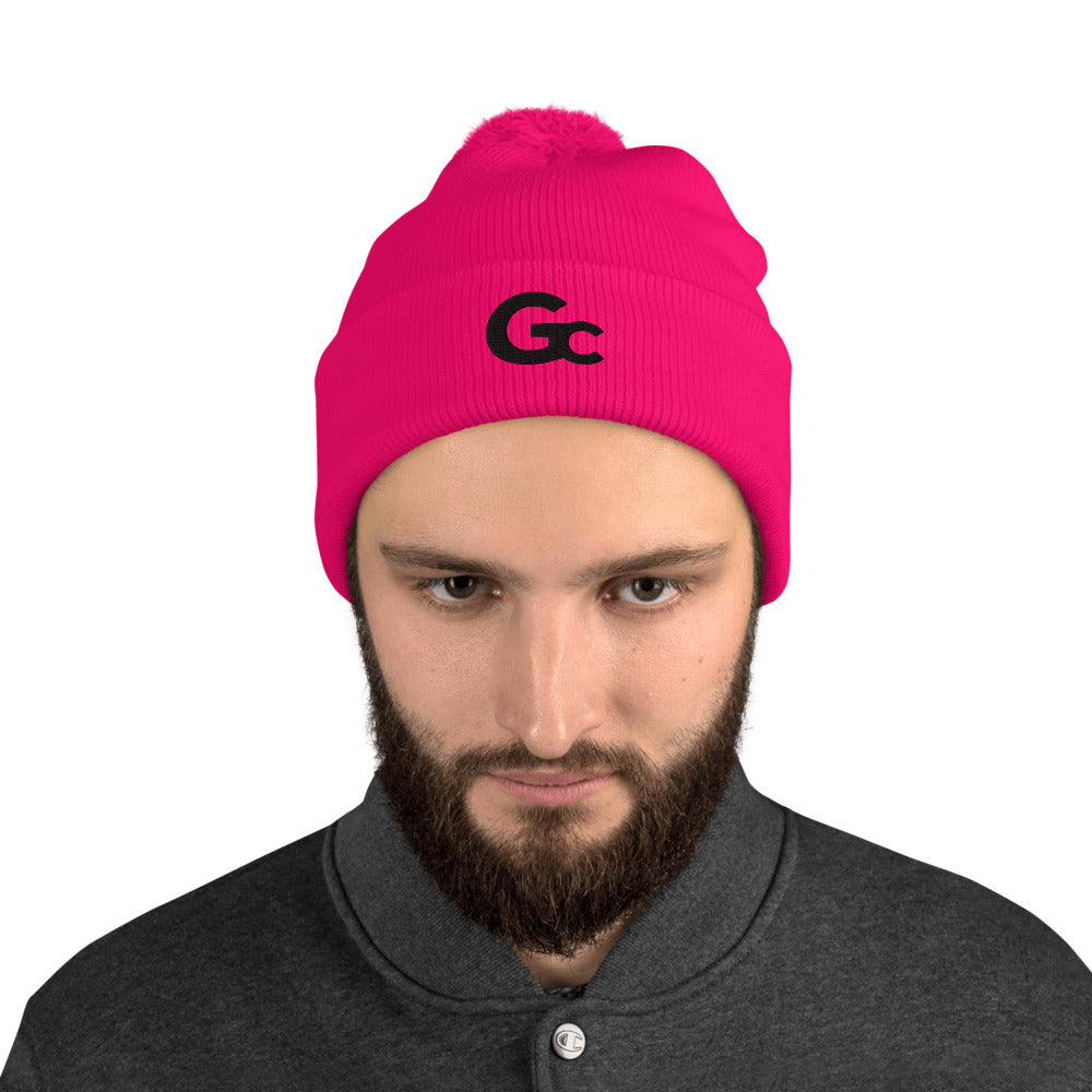 GC LOGO Pom-Pom Beanie