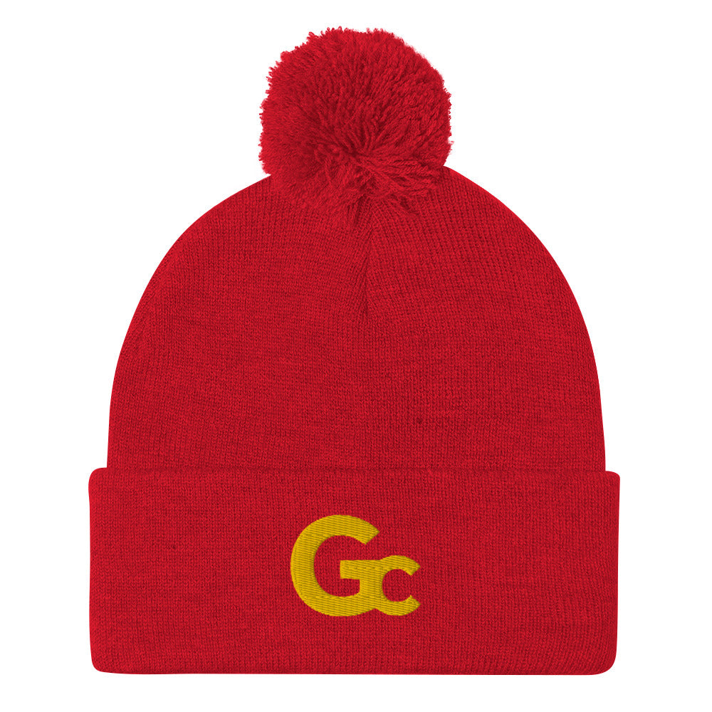 GC LOGO Pom-Pom Beanie