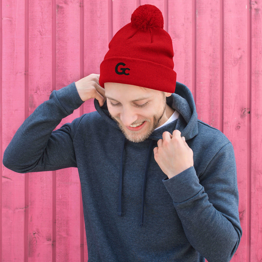 GC LOGO Pom-Pom Beanie
