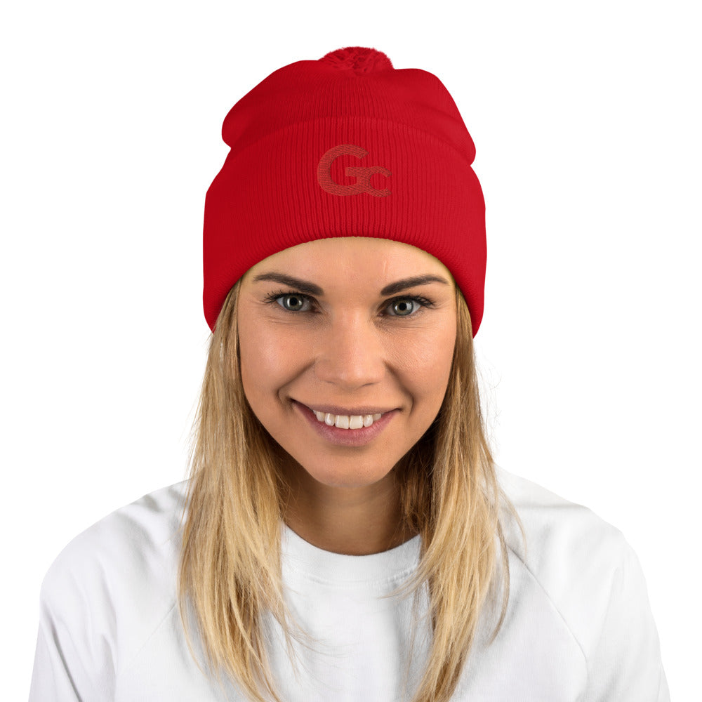GC LOGO Pom-Pom Beanie