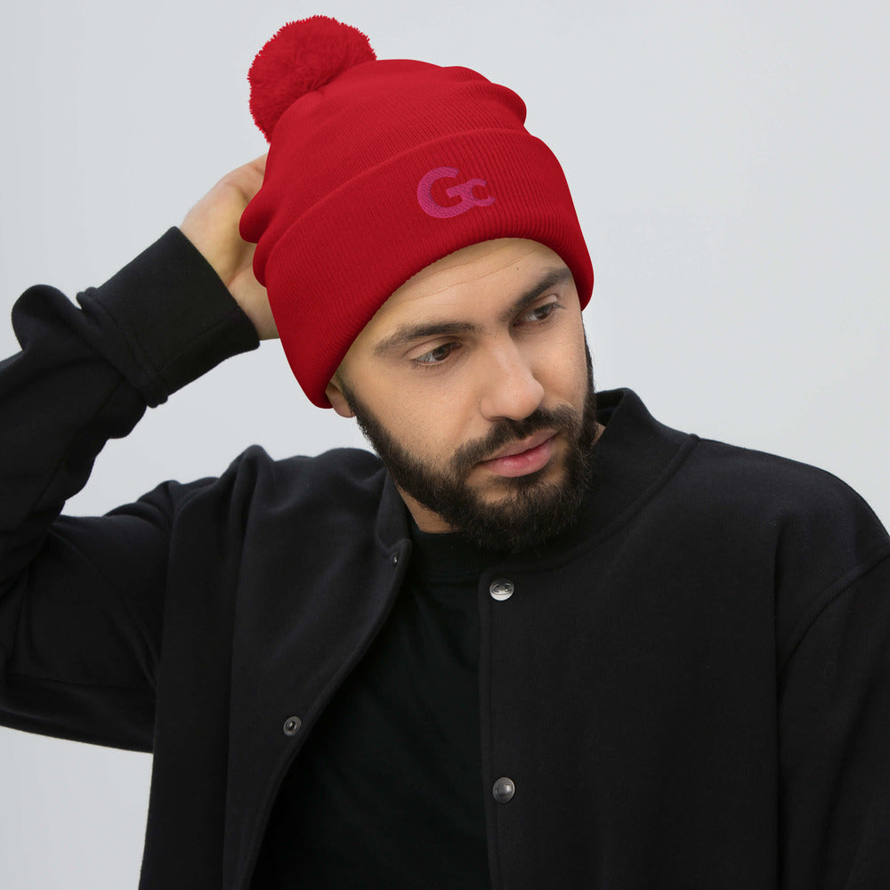 GC LOGO Pom-Pom Beanie