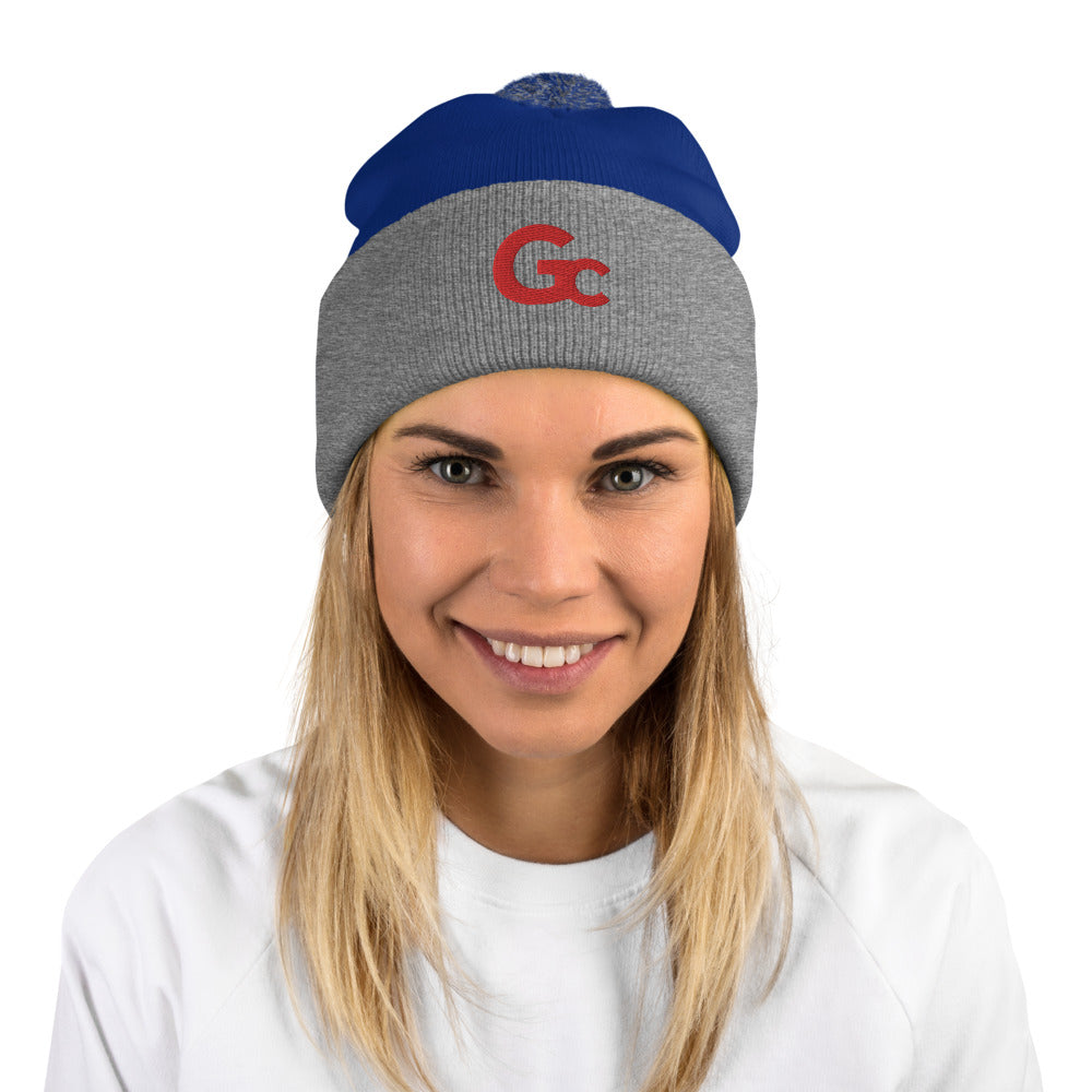 GC LOGO Pom-Pom Beanie