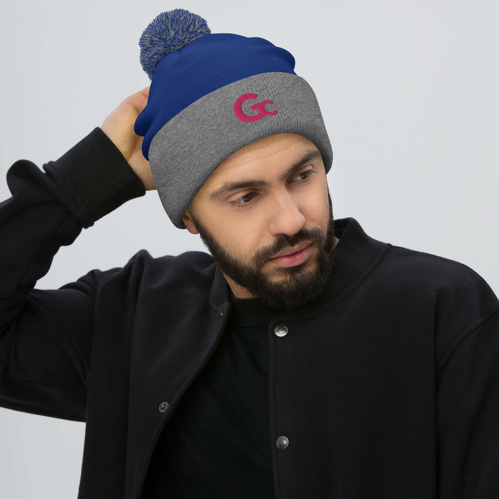 GC LOGO Pom-Pom Beanie