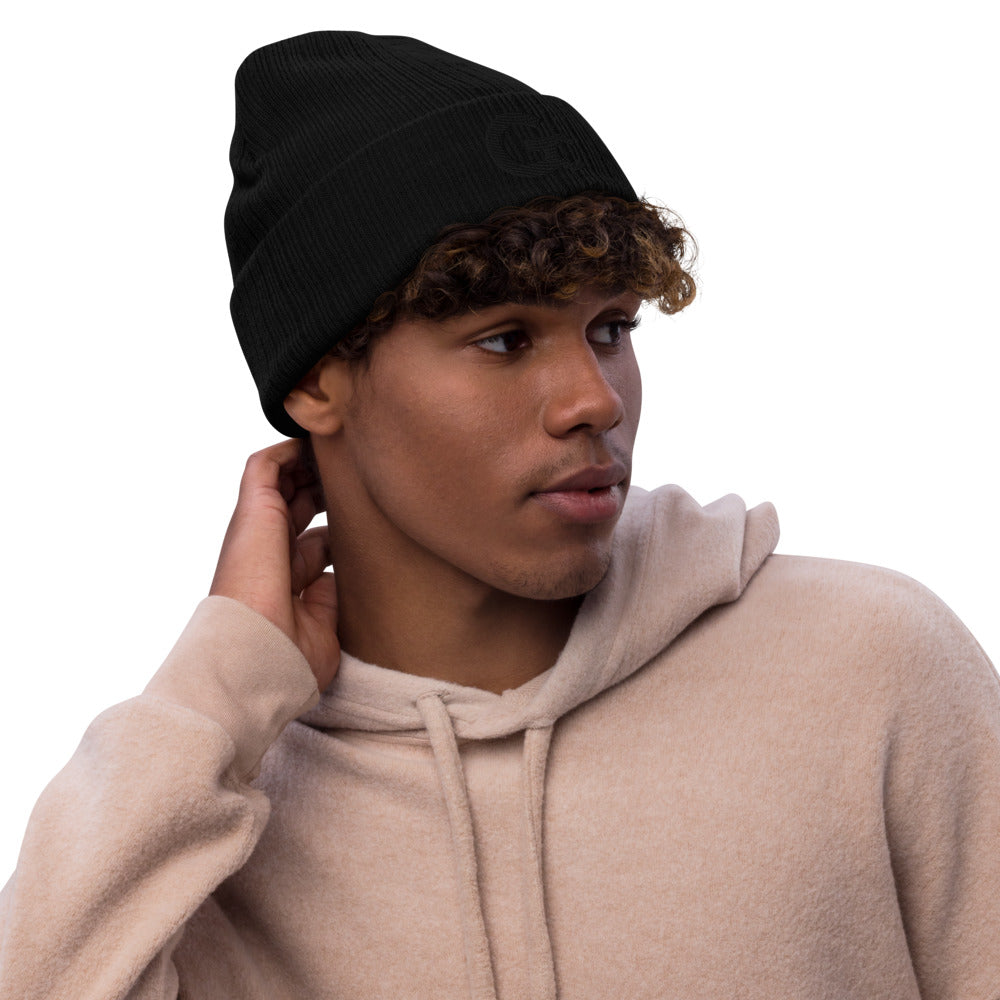 GC LOGO Recycled cuffed beanie