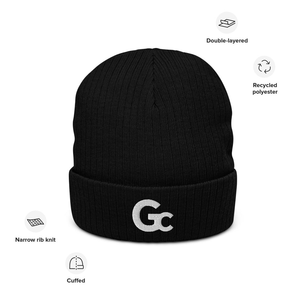 GC LOGO Recycled cuffed beanie