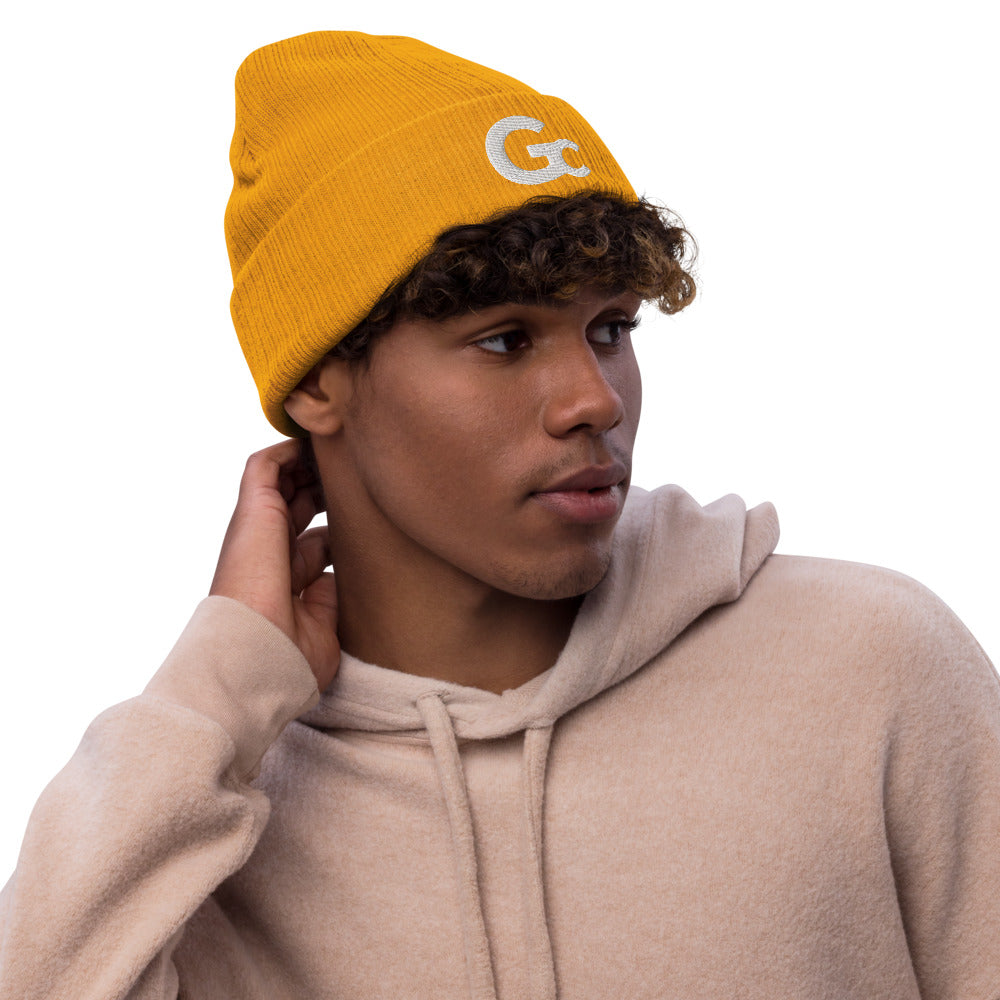 GC LOGO Recycled cuffed beanie