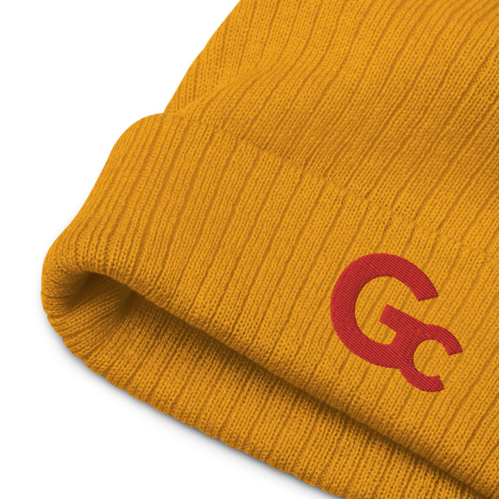 GC LOGO Recycled cuffed beanie