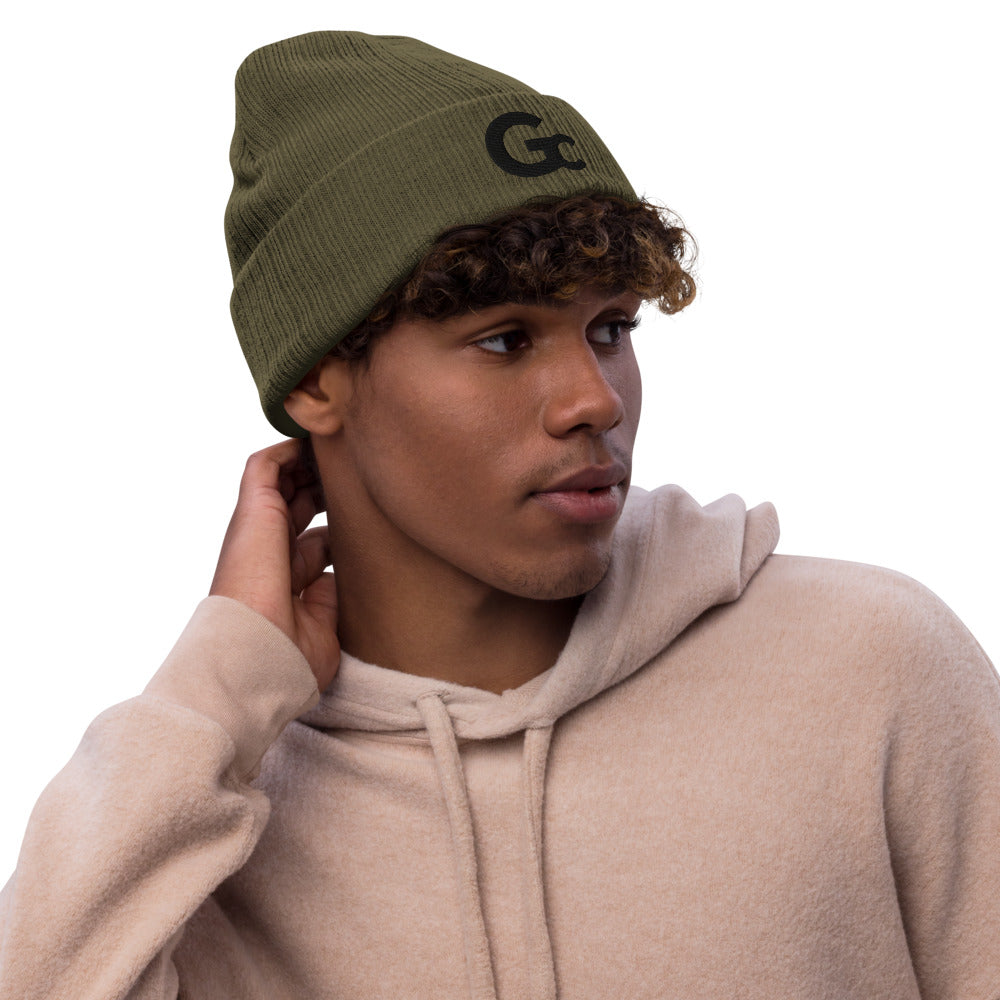 GC LOGO Recycled cuffed beanie