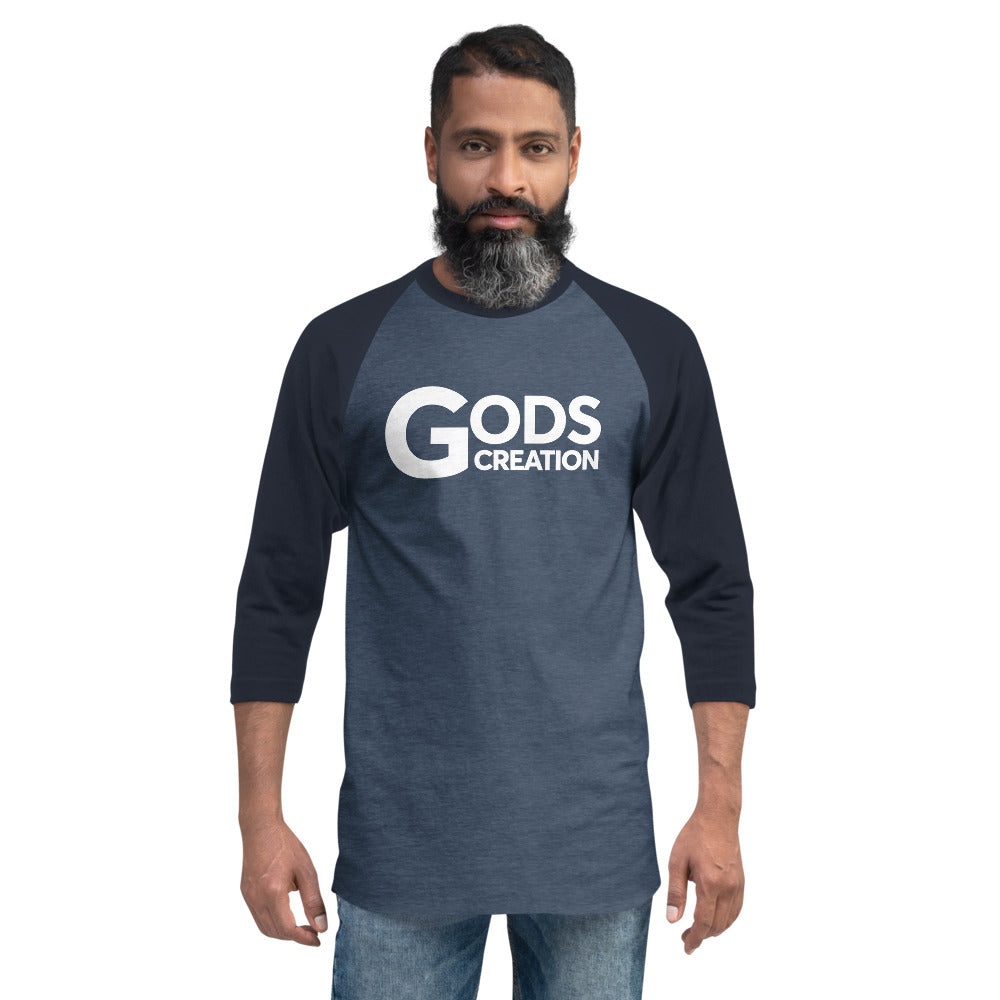 3/4 sleeve raglan shirt