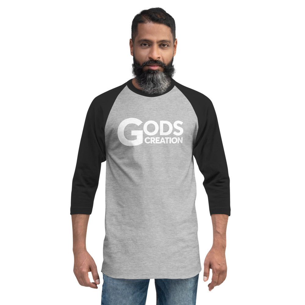 3/4 sleeve raglan shirt