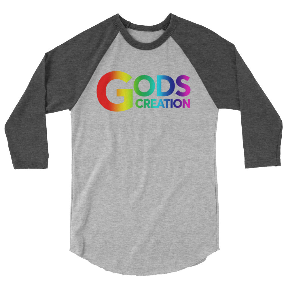 3/4 sleeve raglan shirt
