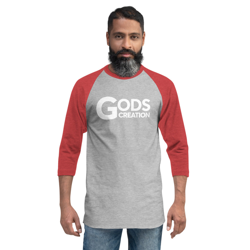 3/4 sleeve raglan shirt
