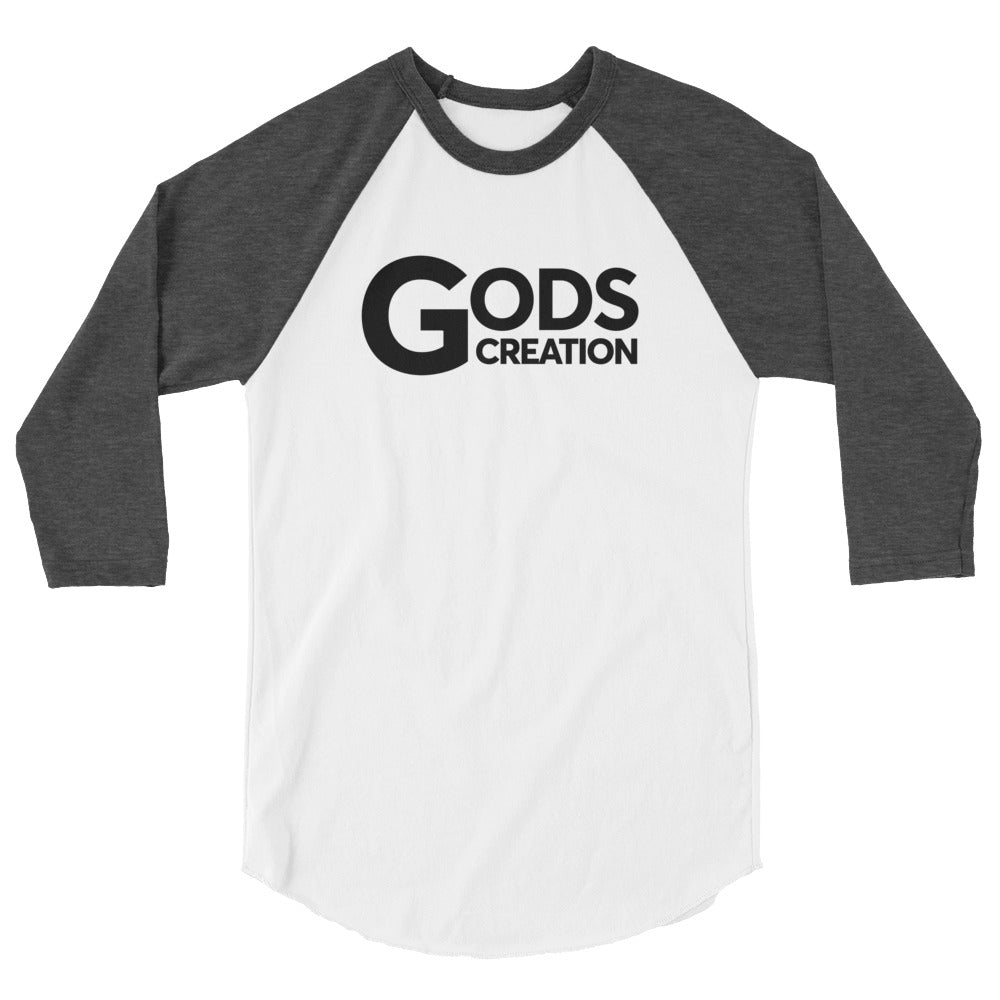 3/4 sleeve raglan shirt