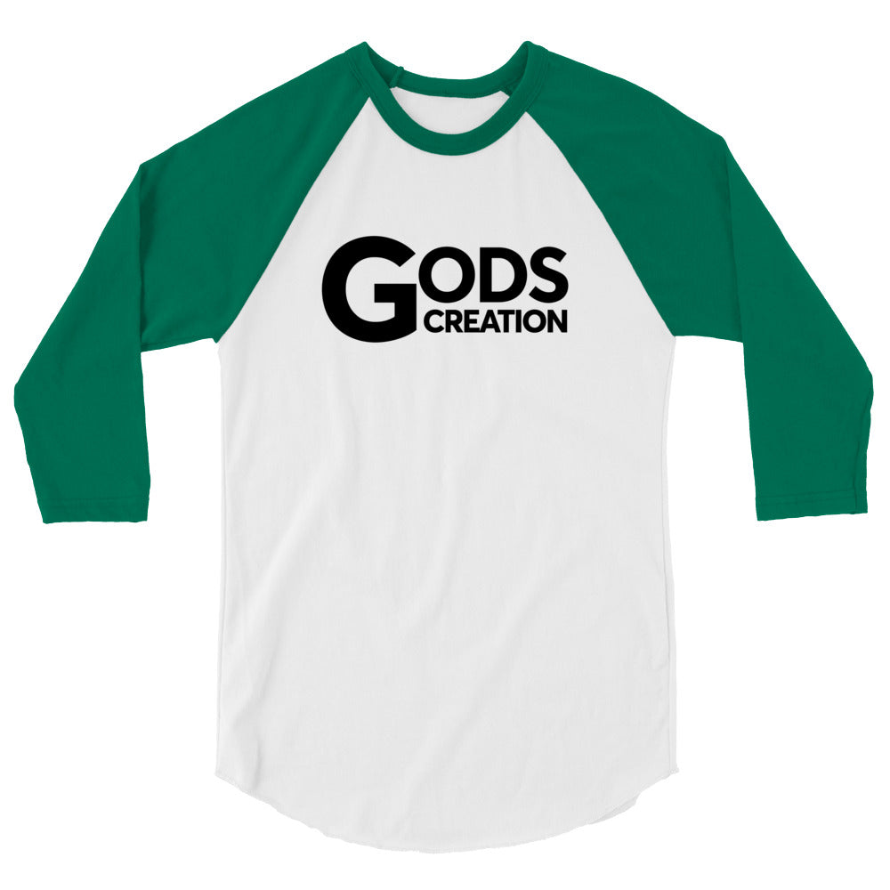 3/4 sleeve raglan shirt