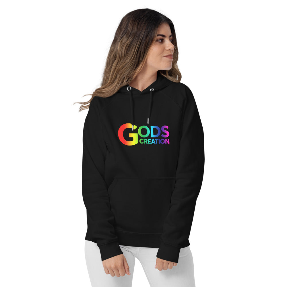 Unisex eco raglan hoodie