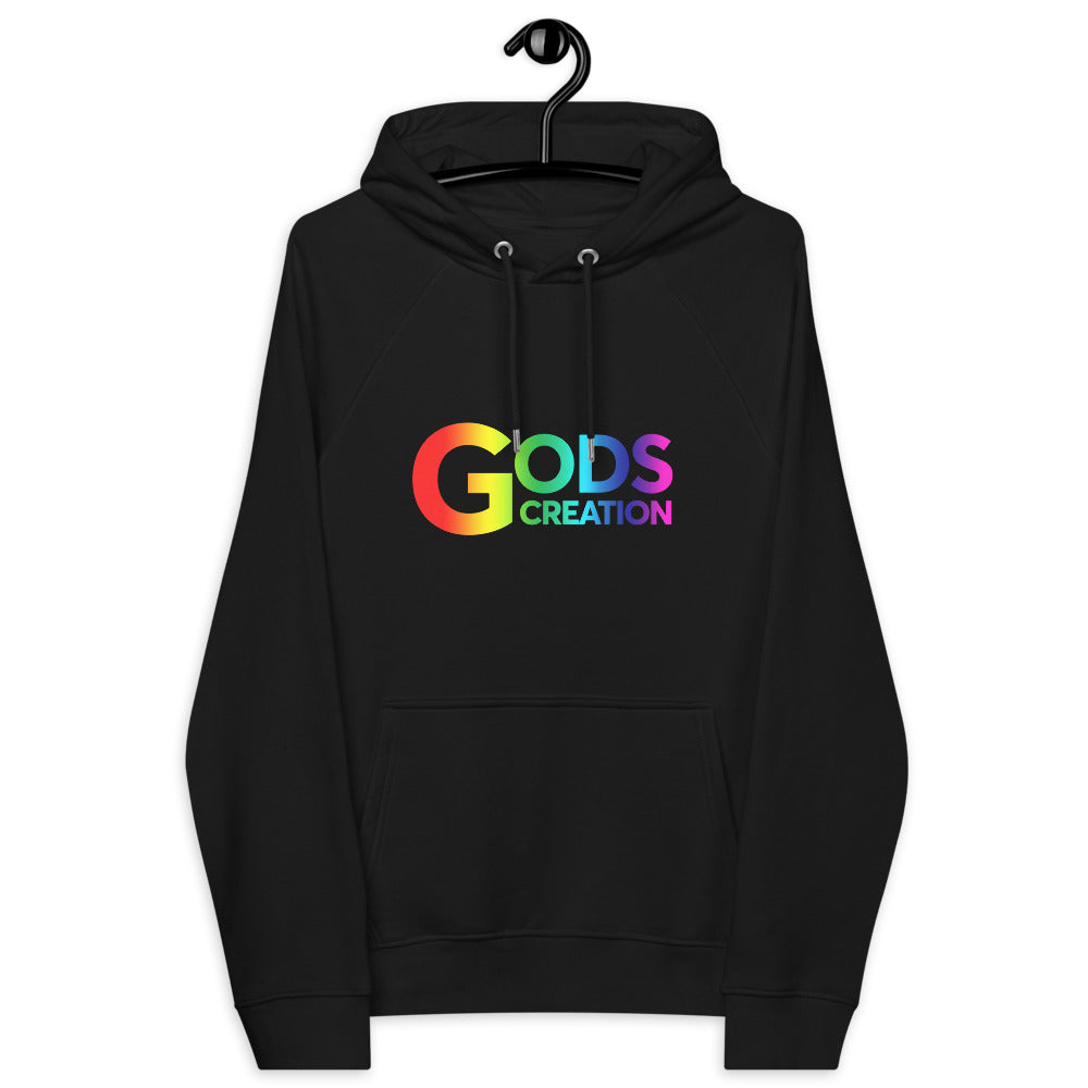 Unisex eco raglan hoodie