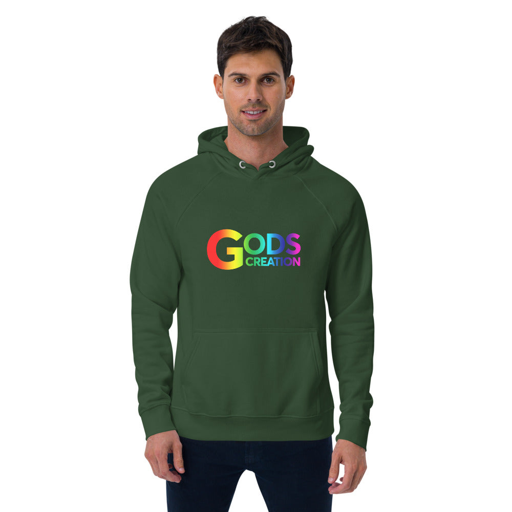 Unisex eco raglan hoodie