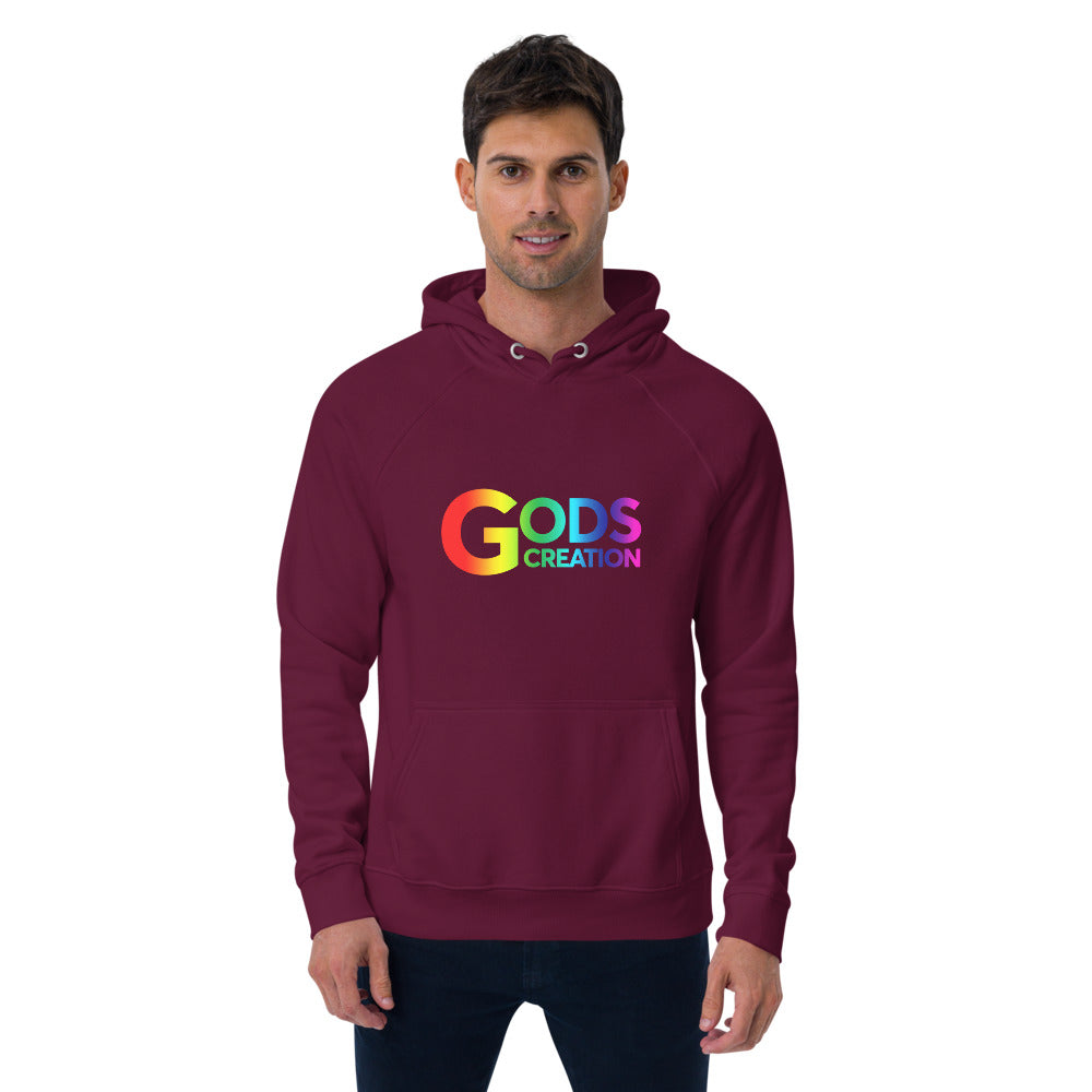 Unisex eco raglan hoodie