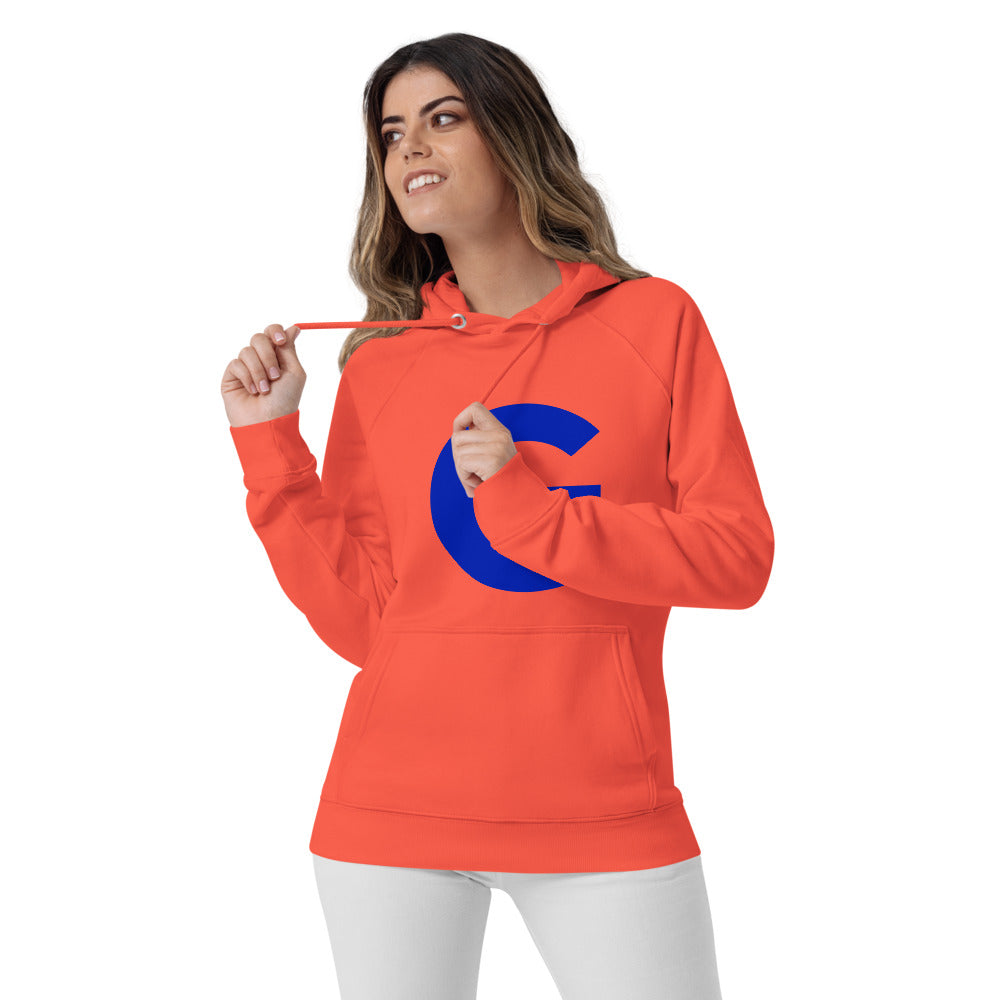Unisex eco raglan hoodie