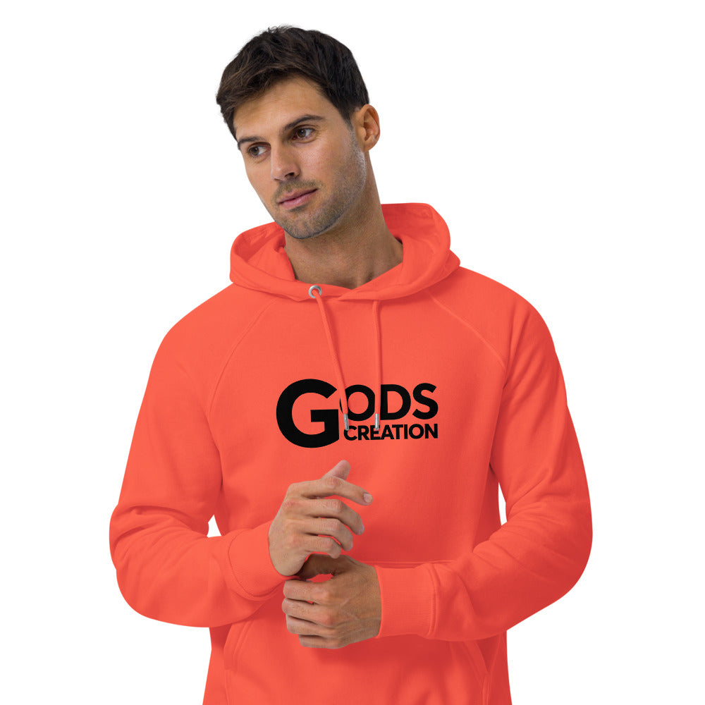 Unisex eco raglan hoodie