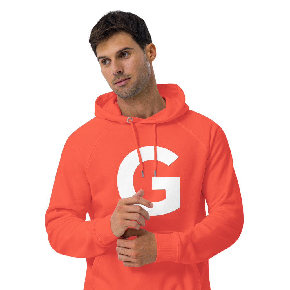 Unisex eco raglan hoodie