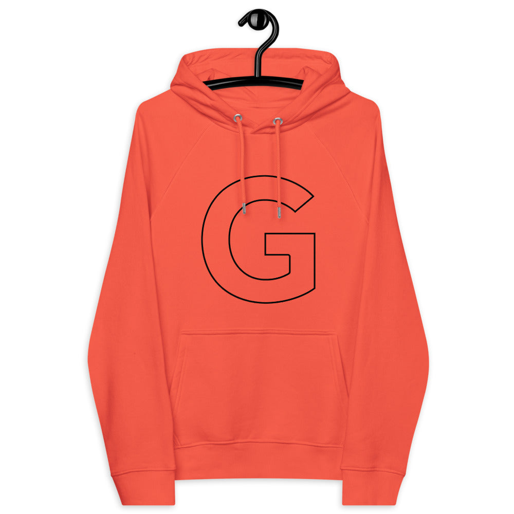Unisex eco raglan hoodie