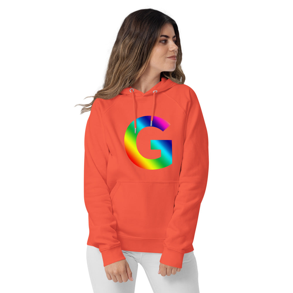 Unisex eco raglan hoodie