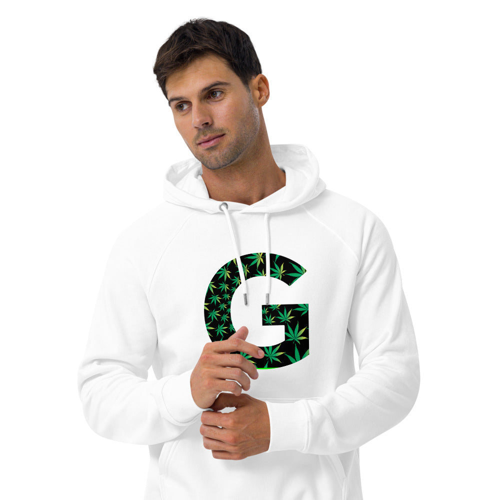 Unisex eco raglan hoodie