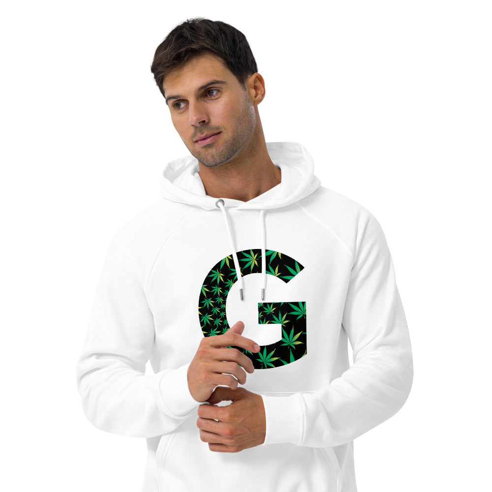 Unisex eco raglan hoodie