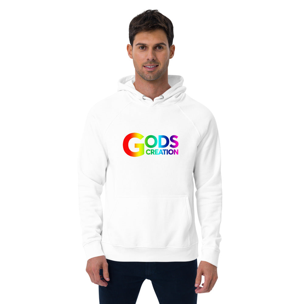 Unisex eco raglan hoodie