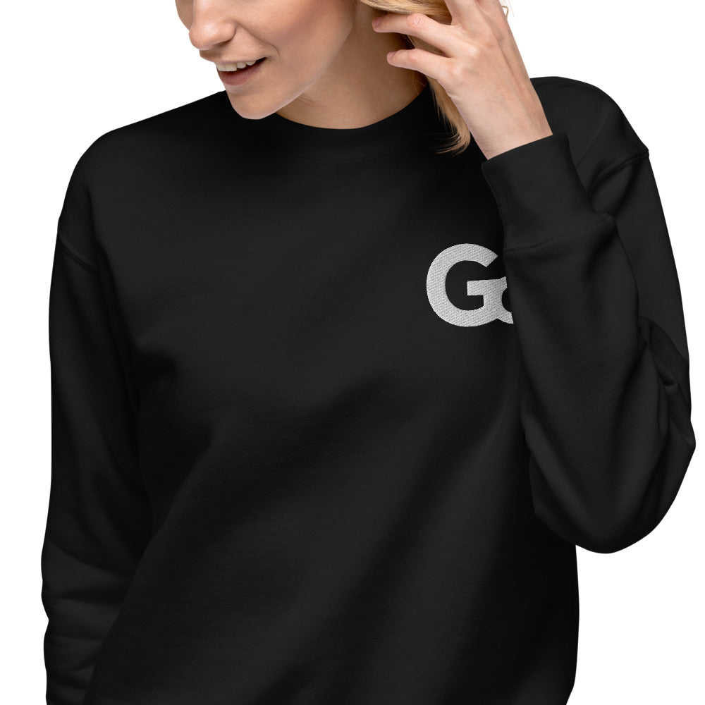 Large Emb GC Logo Unisex Fleece Pullover