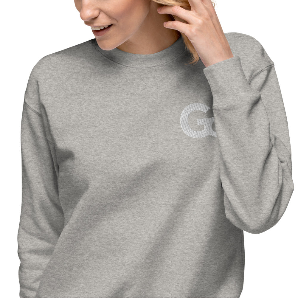 Large Emb GC Logo Unisex Fleece Pullover