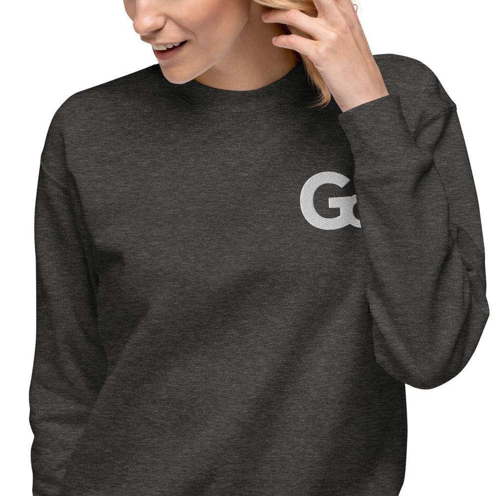 Large Emb GC Logo Unisex Fleece Pullover