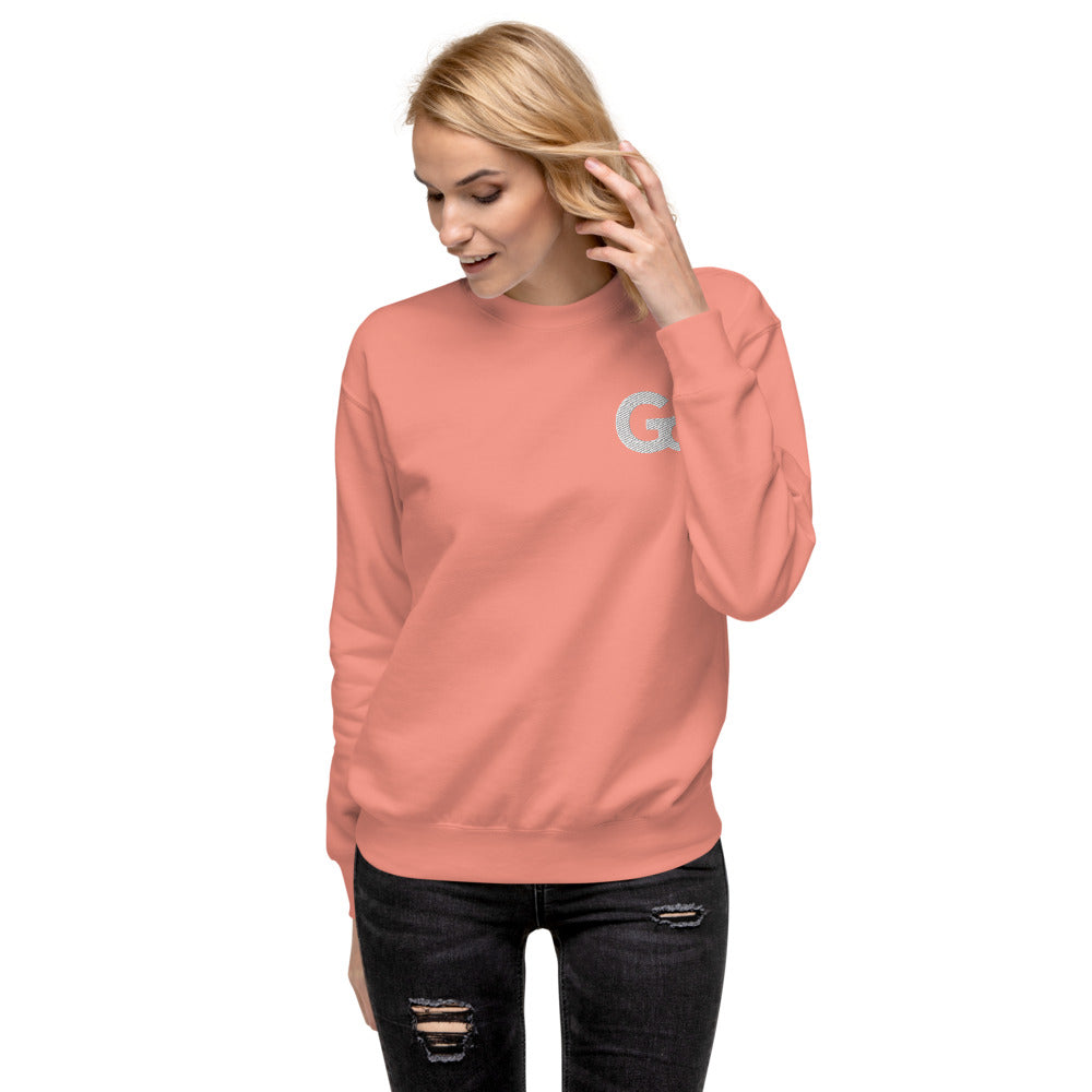 Large Emb GC Logo Unisex Fleece Pullover