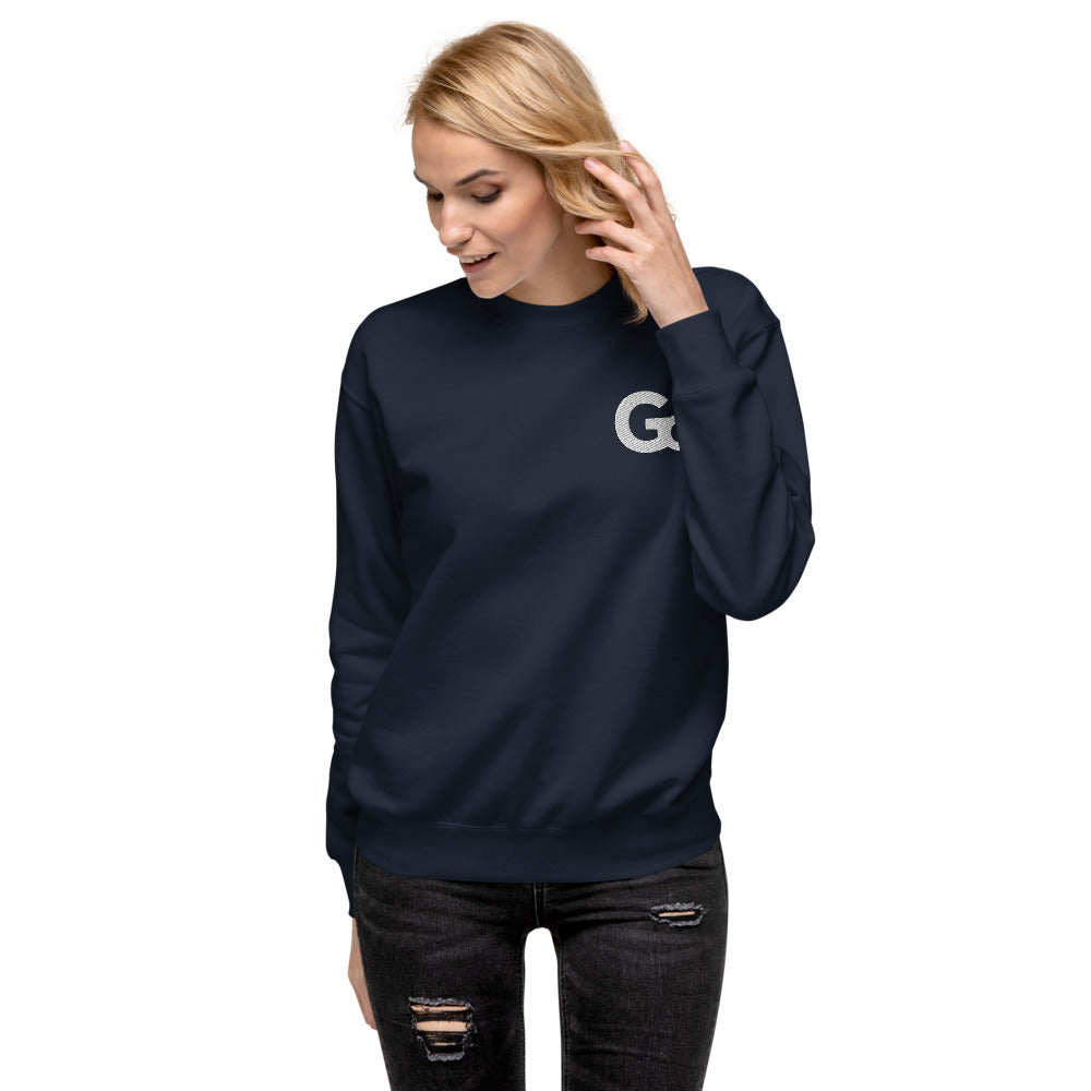 Large Emb GC Logo Unisex Fleece Pullover