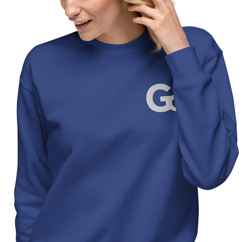 Large Emb GC Logo Unisex Fleece Pullover