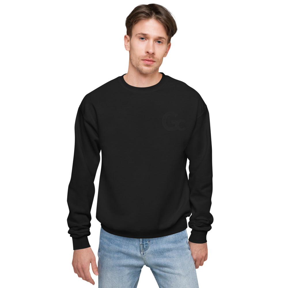 Large Emb GC Logo Unisex fleece sweatshirt