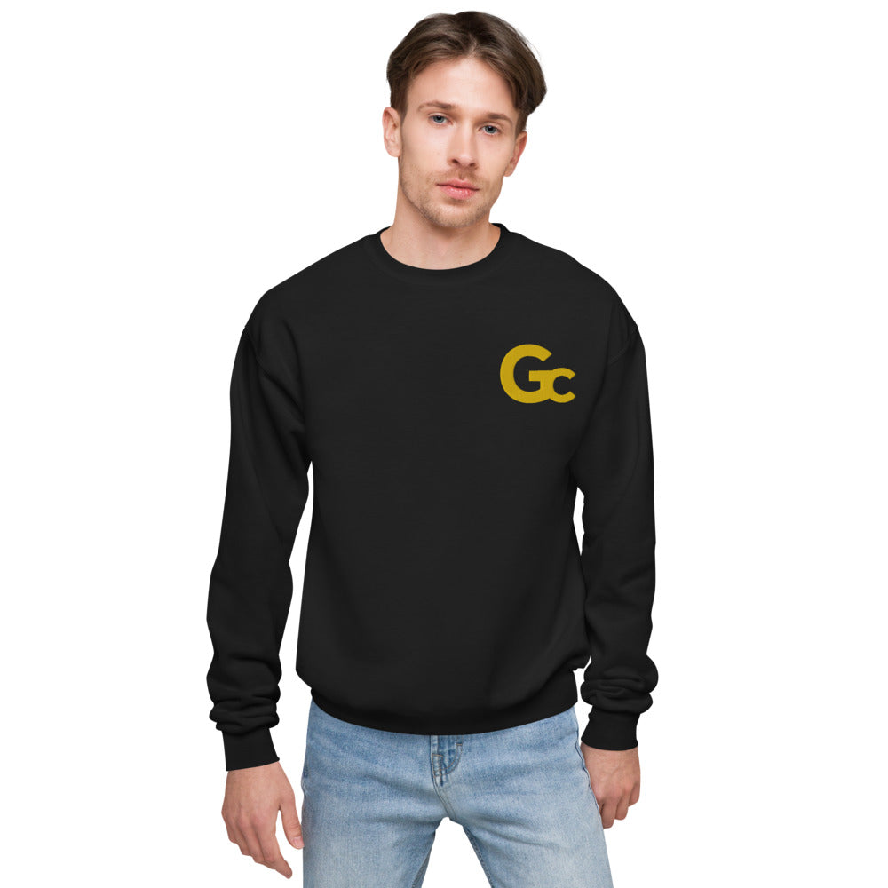 Large Emb GC Logo Unisex fleece sweatshirt